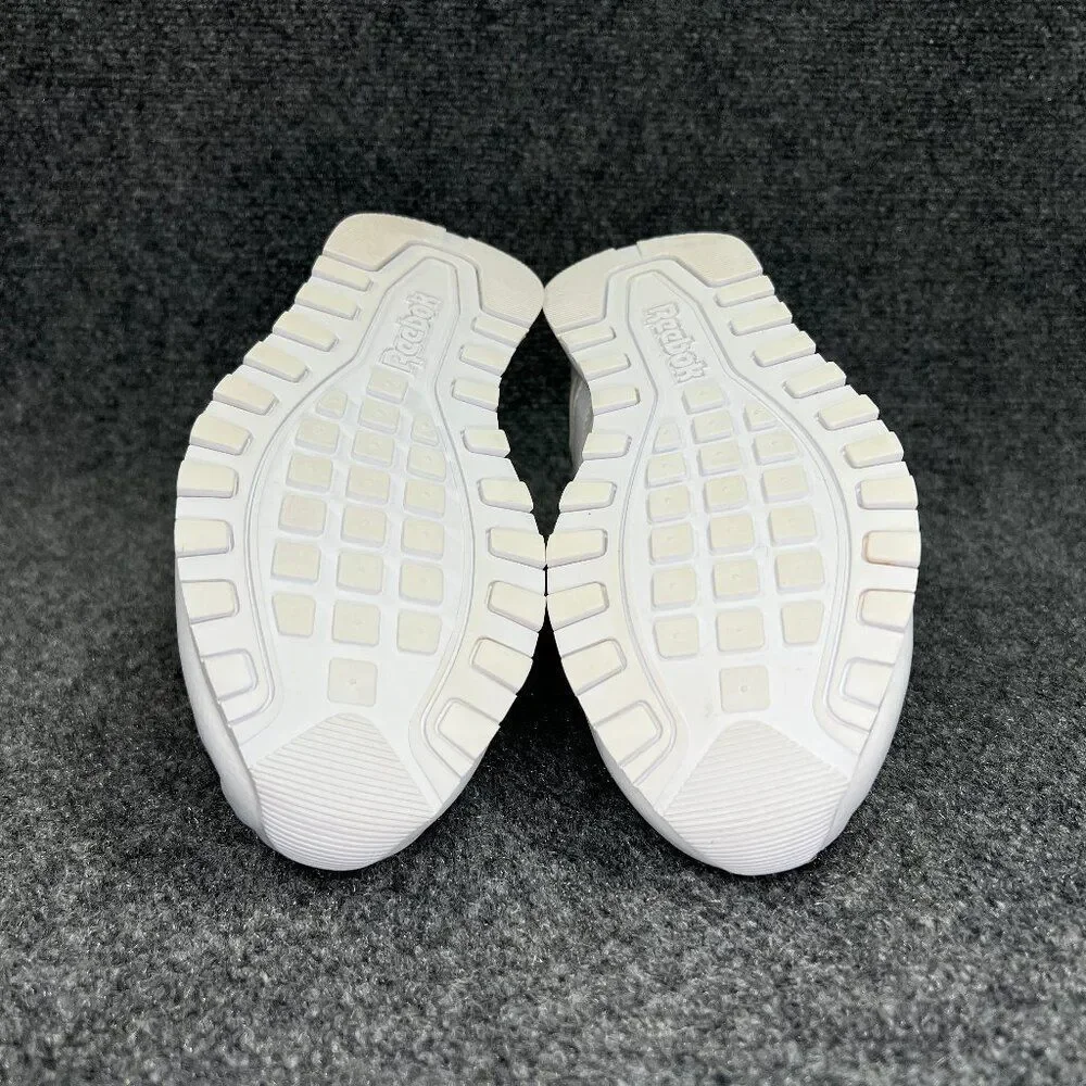 Reebok Classic Harman Run Sneakers Women's 9 White Leather Retro‎ Athletic Shoes